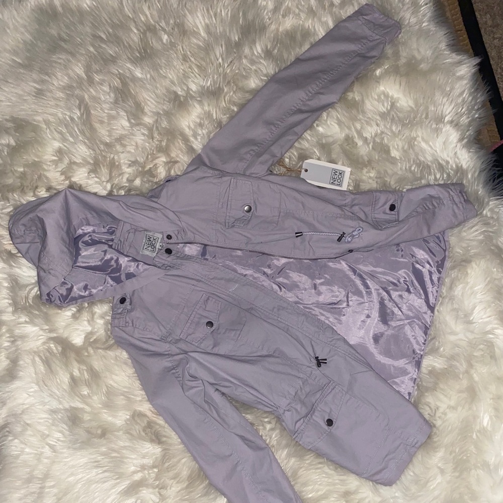 Purple Utility Jacket - Picture 2 of 3